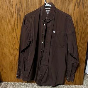 Men’s Brown Cinch Shirt
